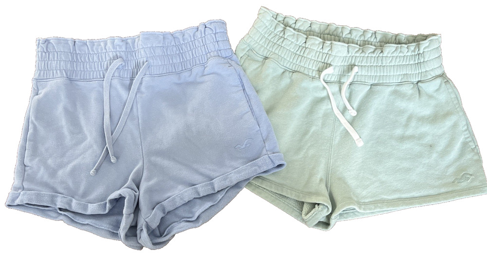 Hollister Cozy High Rise Shorts Women's S Jersey Drawstring Athletic Lounge (2)